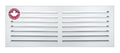 MDF Cold Air Return Vent Cover 24x8" | Paintable Wall Grill 1x26x10" | Snug Vent Original by Svalzke