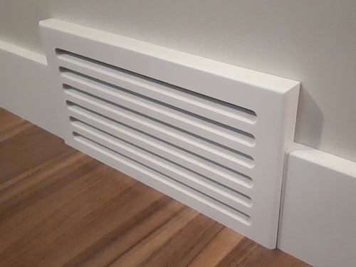 MDF Cold Air Return Vent Cover 14x6" | Paintable Wall Grill 1x16x8" | Snug Vent Original by Svalzke