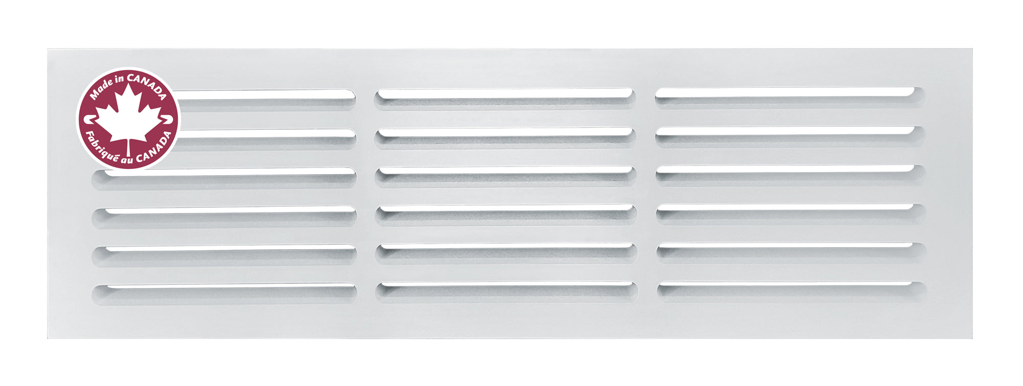 MDF Cold Air Return Vent Cover 24x6" | Paintable Wall Grill 26x8" | Snug Vent by Svalzke