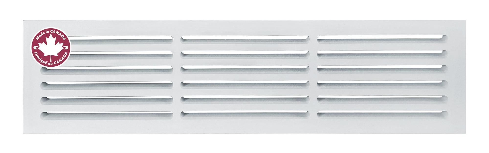 MDF Cold Air Return Vent Cover 30x6" | Paintable Wall Grill 32x8" | Snug Vent by Svalzke